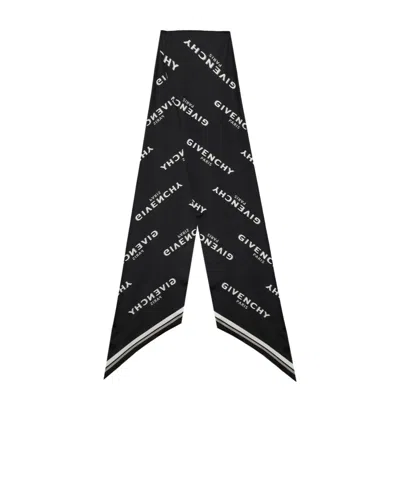 GIVENCHY GIVENCHY SHADOW LOGO MAXI BANDEAU SCARF