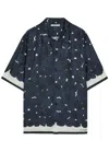 Givenchy Printed Silk Shirt In Multi