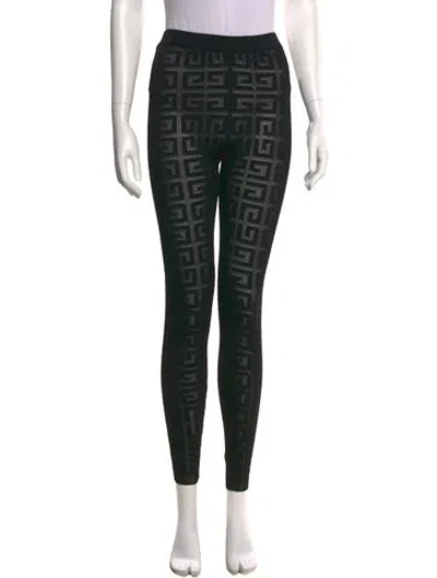 Pre-owned Givenchy Printed Skinny Leg Pants W/ Tags In Black