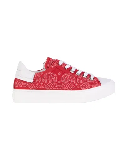 Givenchy Printed Sports Shoes In White