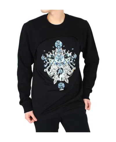 Givenchy Printed Sweater In Black