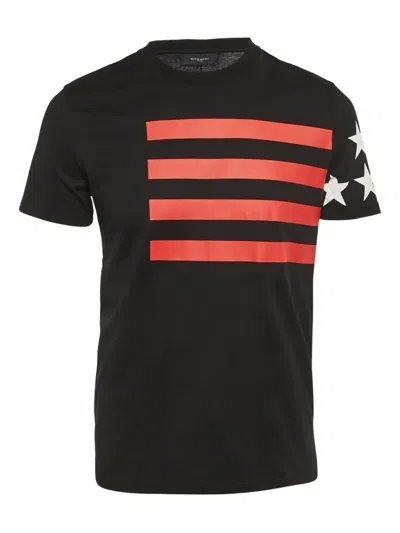 Pre-owned Givenchy Printed T-shirt In Black