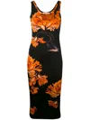 Givenchy Printed Tree Tank Dress In Multi