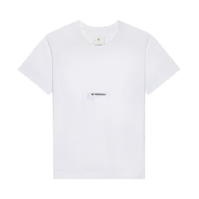 Pre-owned Givenchy Printed Wings Tee 'white'