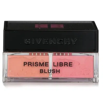 Givenchy Prisme Libre Blush 4 Color Loose Powder Blush # 3 Voile Corail Makeup 3274872456006