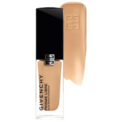 GIVENCHY PRISME LIBRE GLOW SERUM BLURRING FOUNDATION WITH NATURAL FINISH 4N 1 OZ / 30 ML