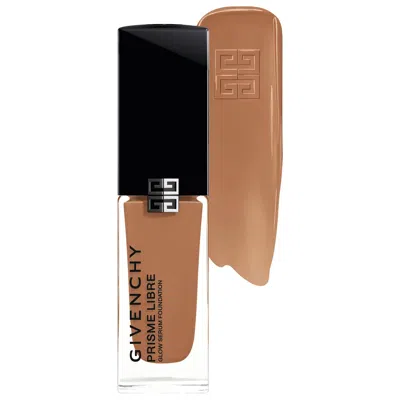 GIVENCHY PRISME LIBRE GLOW SERUM BLURRING FOUNDATION WITH NATURAL FINISH 5.8N 1 OZ / 30 ML