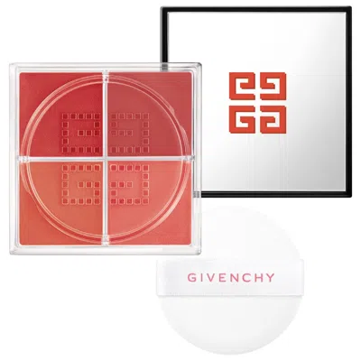 GIVENCHY PRISME LIBRE LOOSE POWDER BLUSH 12H RADIANCE 6 - FLANELLE RUBIS 0.15 OZ