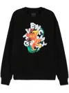 Givenchy Psychedelic Sweatshirt In Black