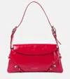 Givenchy Voyou Small Shoulder Bag In Leather In Red