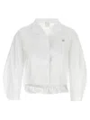 Givenchy White Puff Shirt