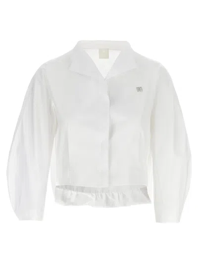 Givenchy Puff Shirt And Blouse In White