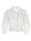 Givenchy White Puff Shirt In White