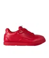 Givenchy Puffy Yard Sneakers In Nappa Leather In Red