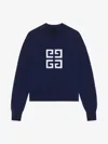 Givenchy 4g Sweater In Cashmere In Blue