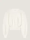 Givenchy Pull Cocoon En Laine Et Viscose In White
