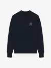 Givenchy Sweater In Wool Cashmere And Crystals With 4g Detail In Multicolor