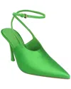 Givenchy Pointed Toe Spike Heel In Green