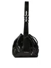 Givenchy Medium Pumpkin Bag In Crackled Patent Leather
