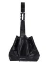 Givenchy Medium Pumpkin Bag In Crackled Patent Leather In Black