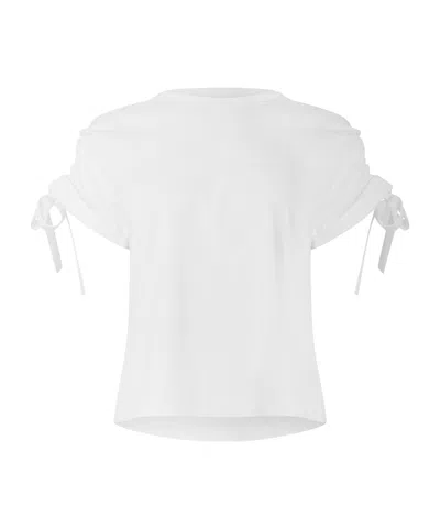 Givenchy Pure White Crew-neck Short-sleeve Top