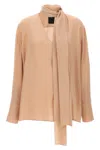 Givenchy Scarf-detail Silk Blouse