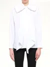 Givenchy Pussy-bow Shirt In White