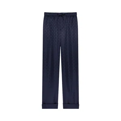 Pre-owned Givenchy Pyjama Pants 'dark Blue' | Men's Size L
