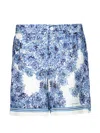 Givenchy Pyjama Shorts In Blue