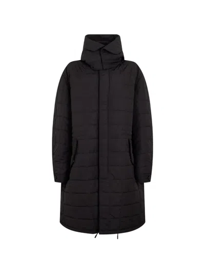 Givenchy Long-sleeved Cotton-padded Jacket In Black