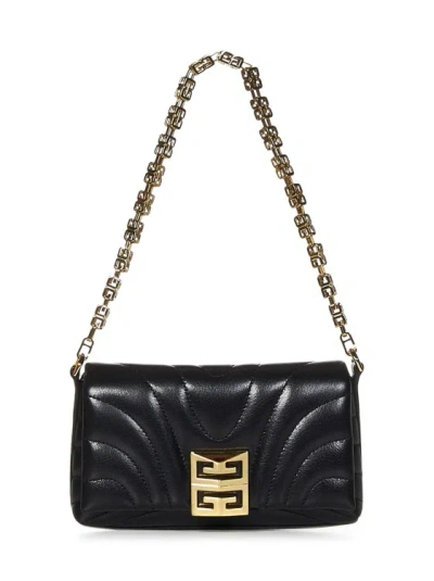 Givenchy Quilted Leather Shoulder Bag In Black