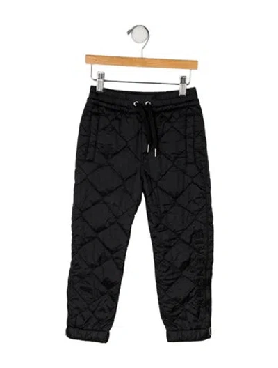 Pre-owned Givenchy Babies' Quilted Ski Pants In Black