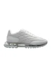 Givenchy Quilted Translucent-sole Sneakers In Gray