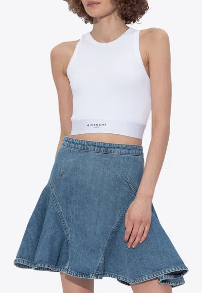 GIVENCHY RACERBACK CROPPED TOP