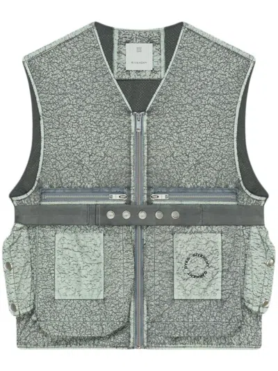 Givenchy Radio Vest In Green