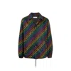 Givenchy Rainbow Chain Nylon Jacket Men In Multi
