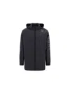 Givenchy Long-sleeve Logo-print Jacket In Black
