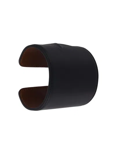 Givenchy Raised Star Cuff In White
