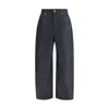 Givenchy Raw Cocoon Cut Jeans In Blue