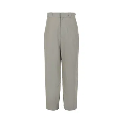 Pre-owned Givenchy Raw Cut Woven Pants 'stone Grey' | Men's Size 52 In Gray