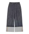 Givenchy Raw Denim Jeans In Blue