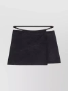 GIVENCHY REBEL CHAIN DETAIL WRAP SKIRT
