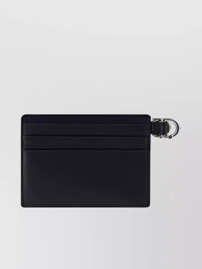 Givenchy Rebel Leather Card Holder In Black