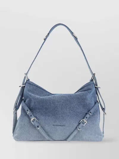 Givenchy Rebel Medium Denim Shoulder Bag