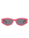 Givenchy Gv Day Geometric Acetate Oval Sunglasses