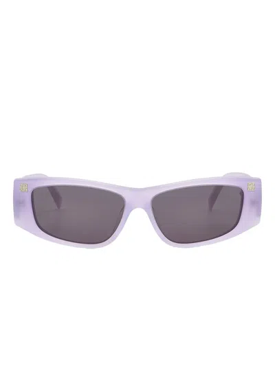 Givenchy Rectangle Full-rim Sunglasses In Gray
