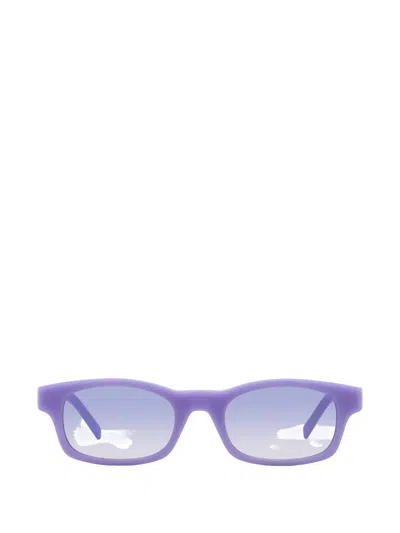 Givenchy Rectangle-frame Sunglasses In Purple