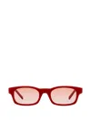 Givenchy Rectangle-frame Sunglasses In Red