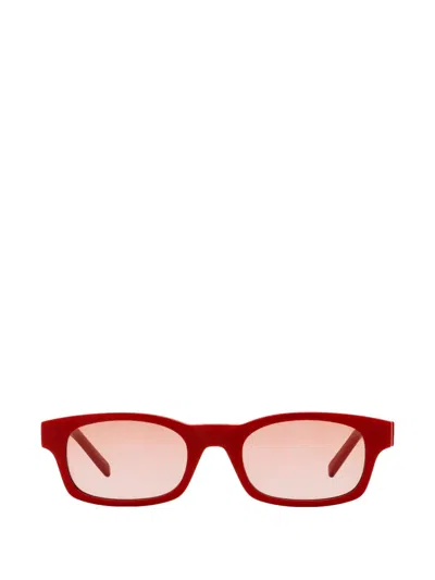 Givenchy Rectangle-frame Sunglasses In Red