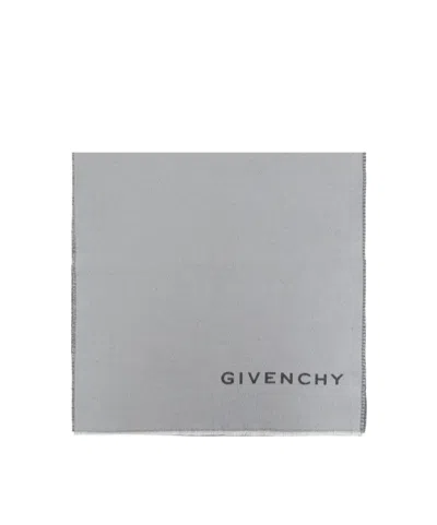 Givenchy Rectangular Scarf In Gray